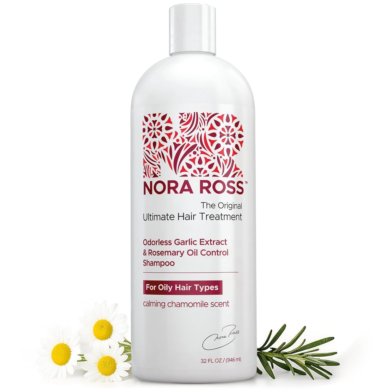 Nora Ross Shampoing Clarifiant – Bouteille purifie le cuir chevelu et élimine les résidus.