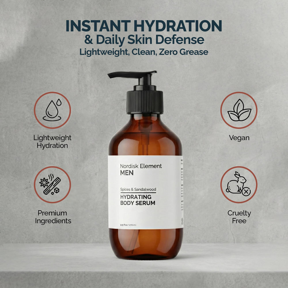 Nordisk Element Sérum Corps: huile de rose musquée pour nourrir et assouplir