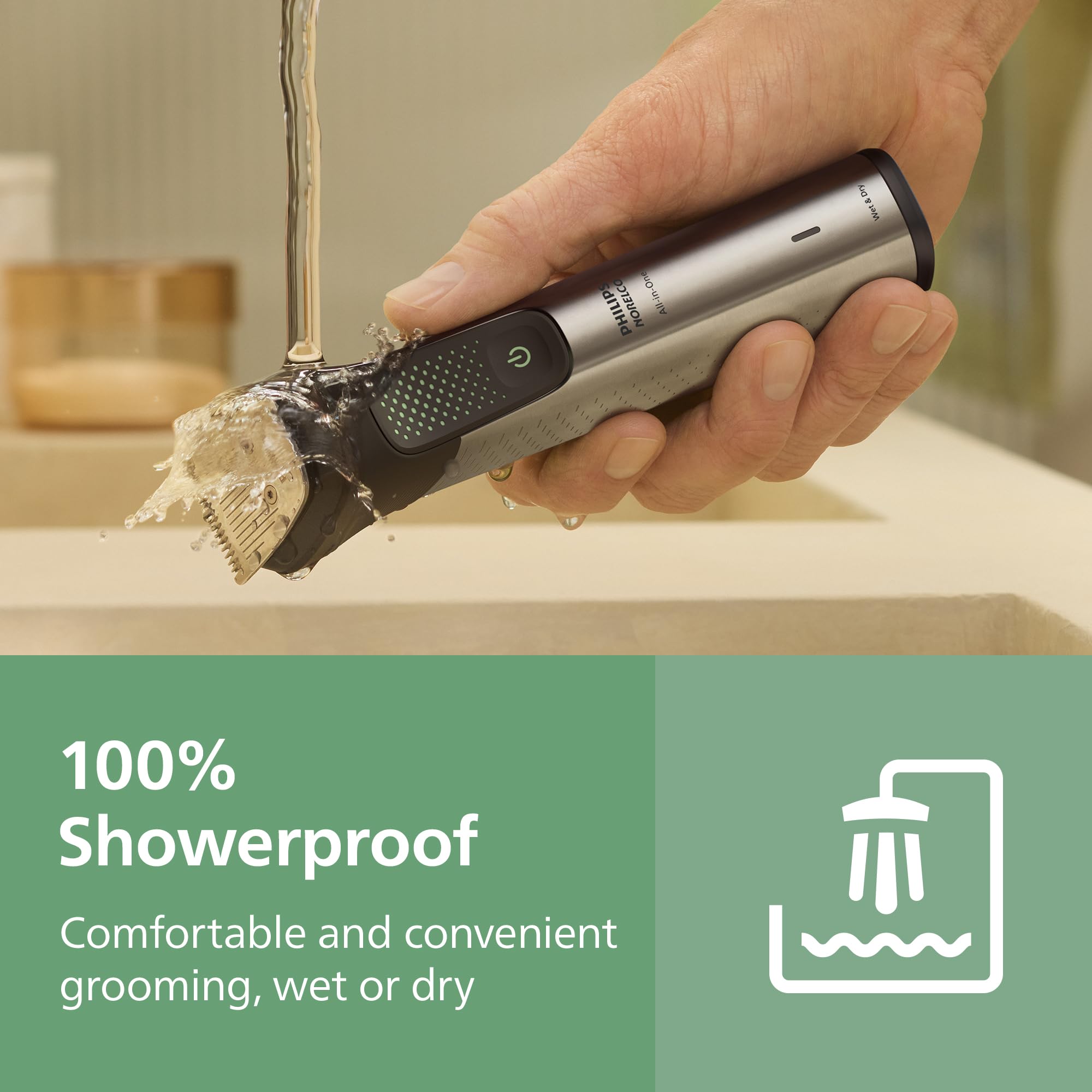 Norelco All-in-One 9000 ensemble accessoires complet pour tous les besoins de grooming