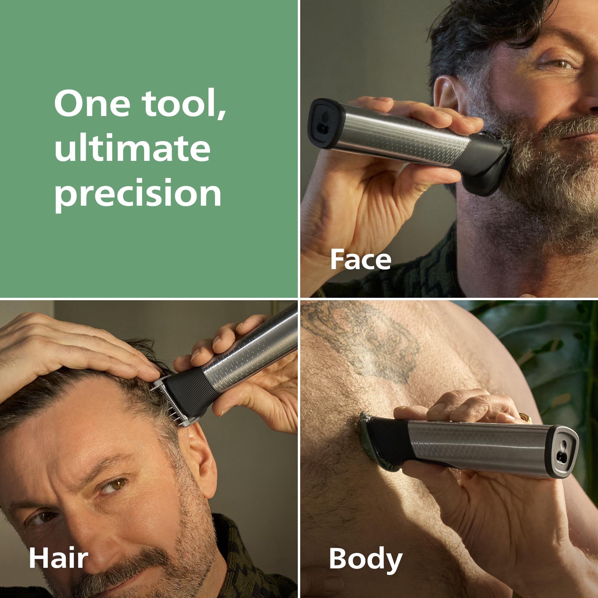 Norelco All-in-One 9000 réglages longueur pour varier les looks