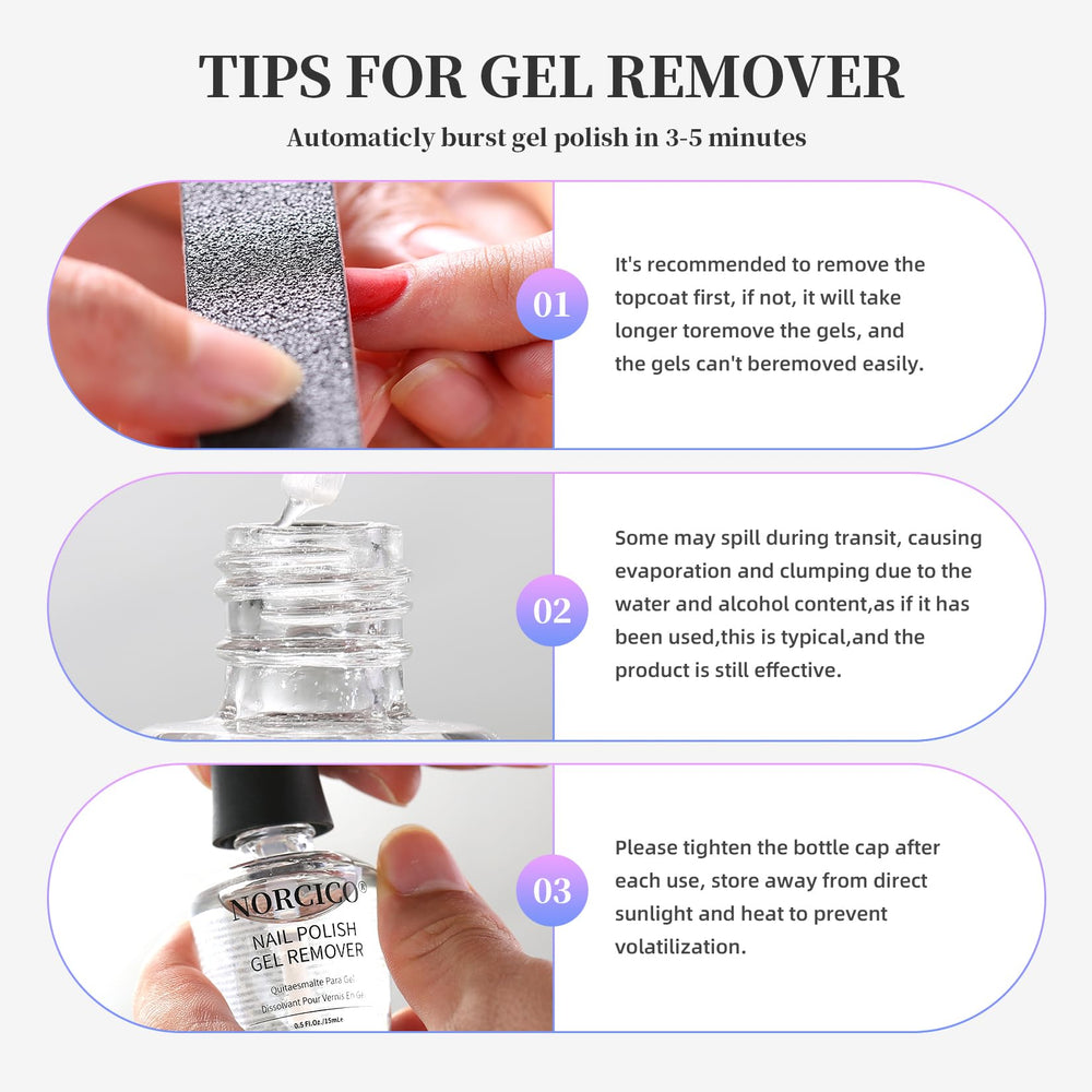 NORCICO détail après-démaquillage – ongles propres et hydratés.