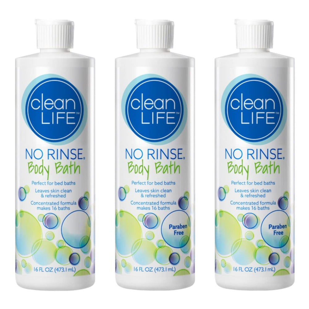 No-Rinse Clean Life: bouteille pratique, nettoyage rapide sans rinçage pour la peau.