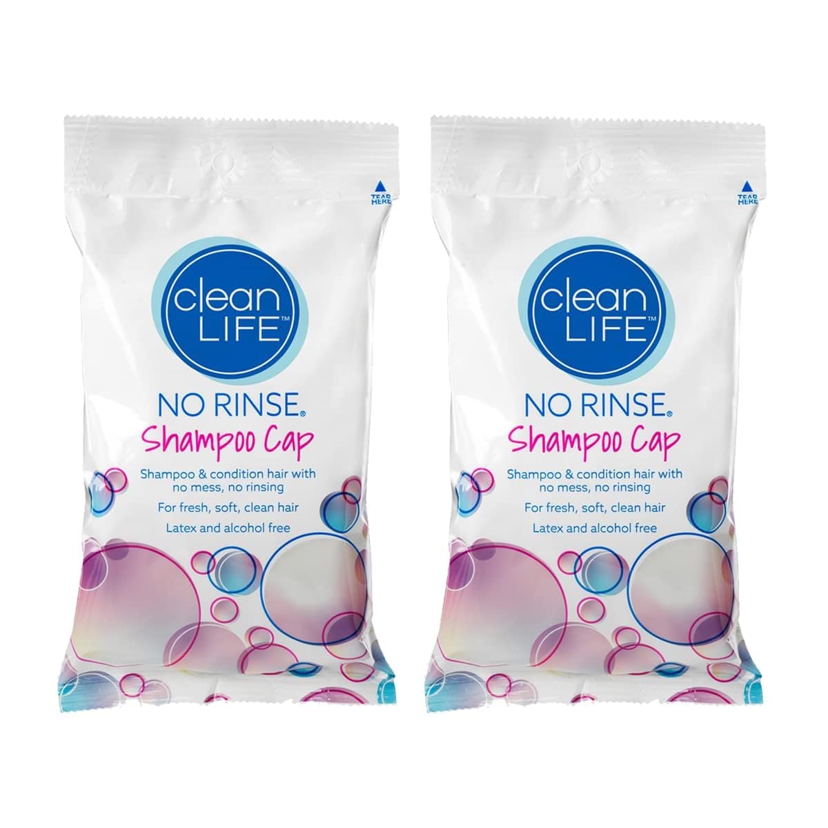 No-Rinse Cleanlife Cap: application capillaire sans eau, pratique.