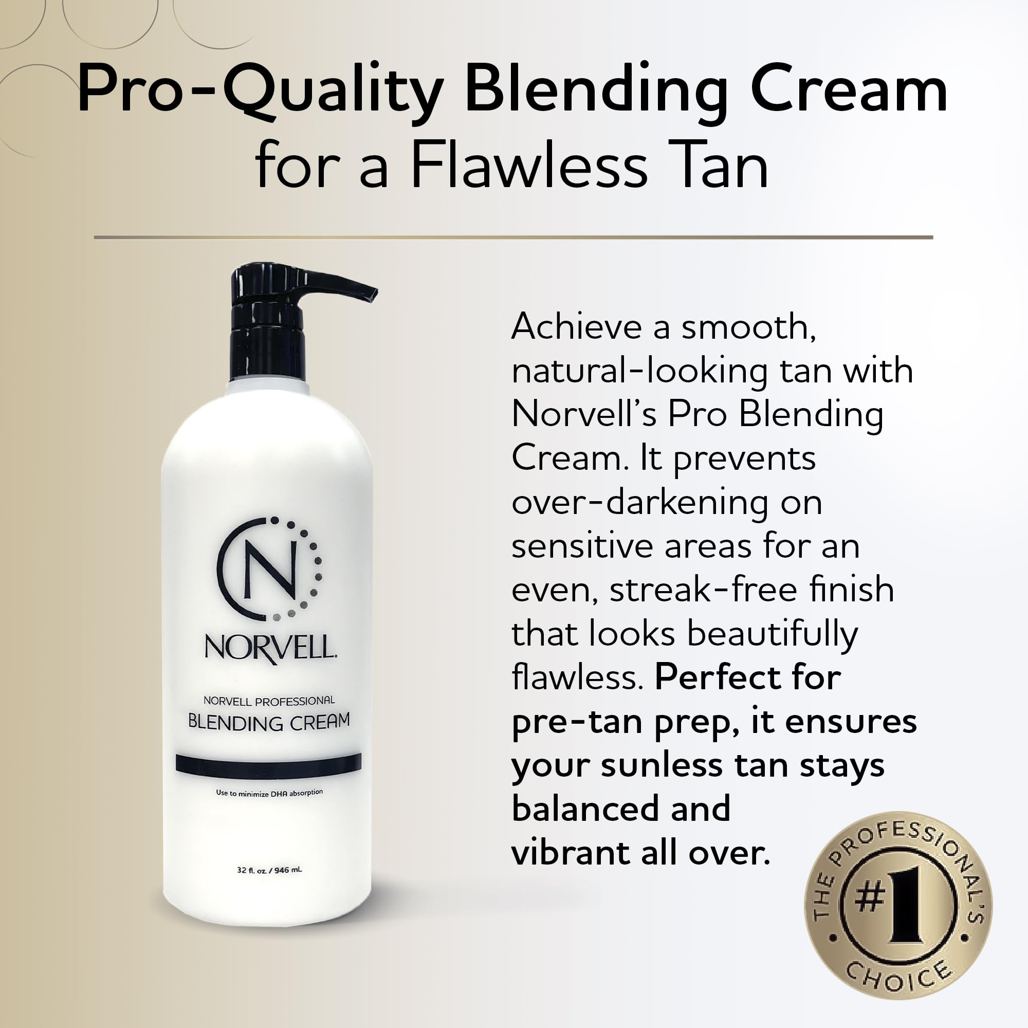 Norvell application zones protegees genoux coudes pieds mains: bronzage plus regulier.