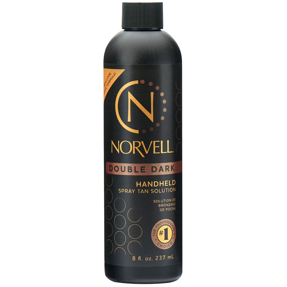 Bouteille Norvell Double Dark 236 ml prête à l’emploi pour bronzage naturel.