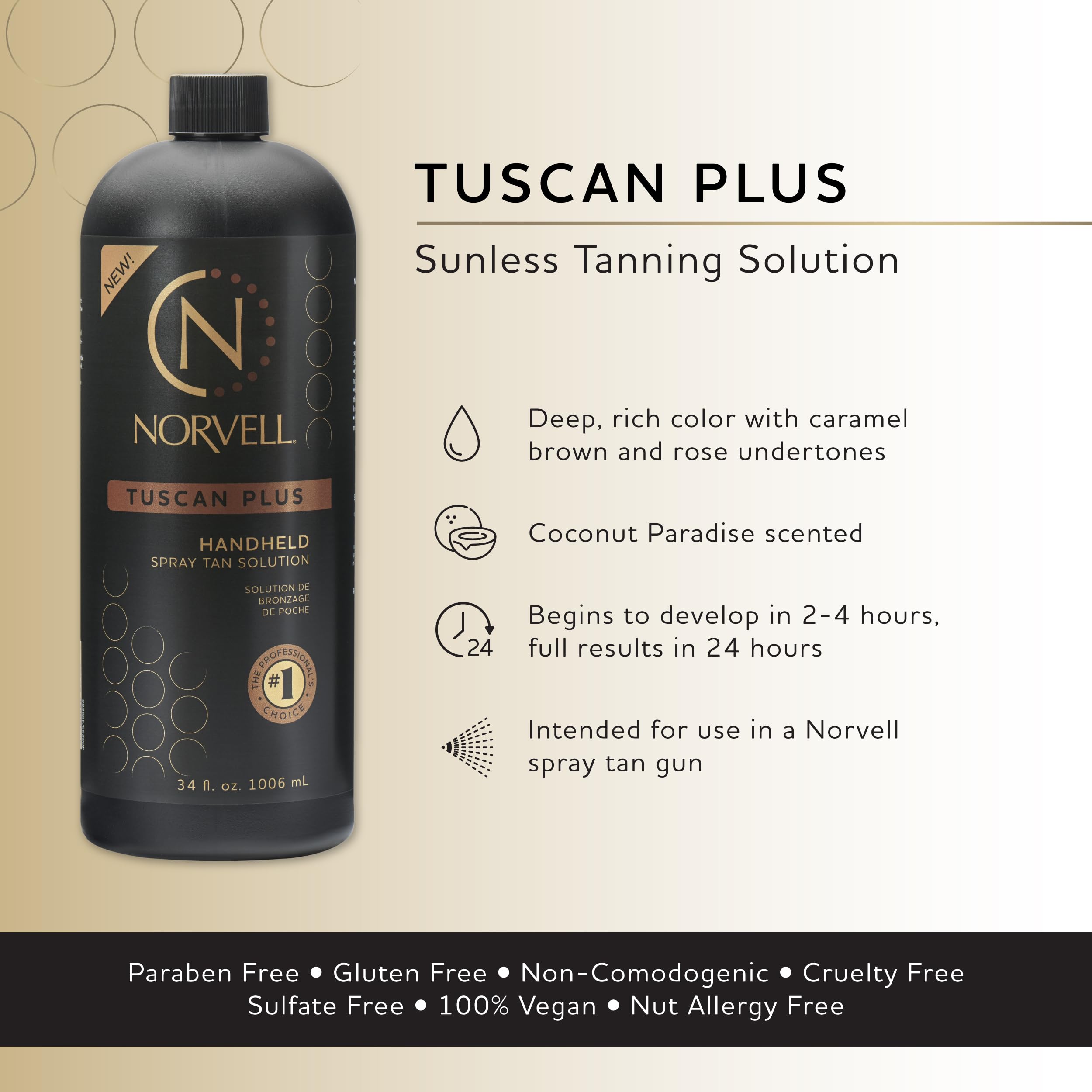 Pistolet spray tan professionnel pour une application homogène