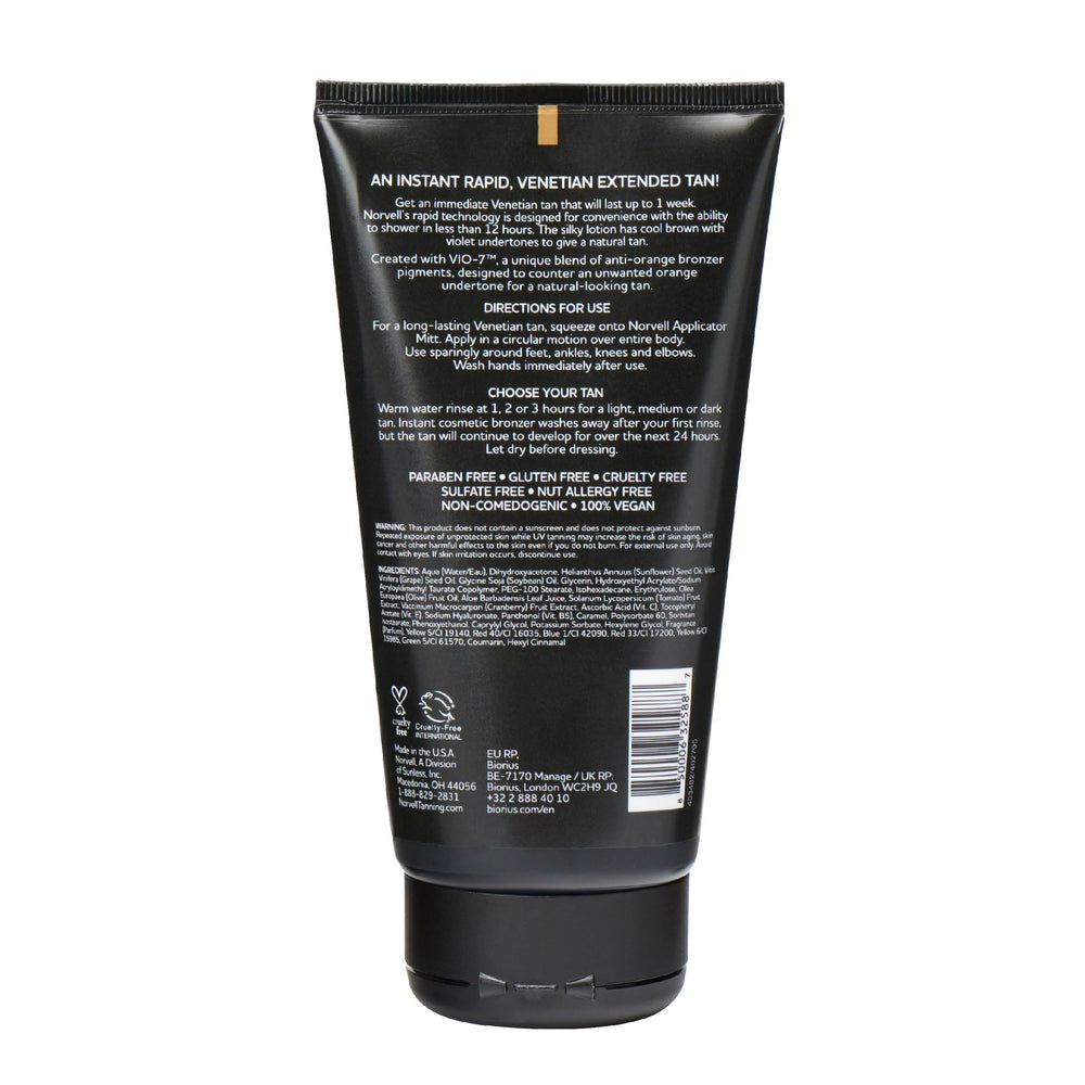 Bronzage-naturel Norvell Venetian Rapid: résultat réaliste et discret.
