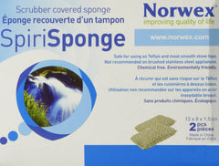 Éponge Spirisponge Norwex neuve dans emballage d'origine, prête pour le nettoyage domestique.
