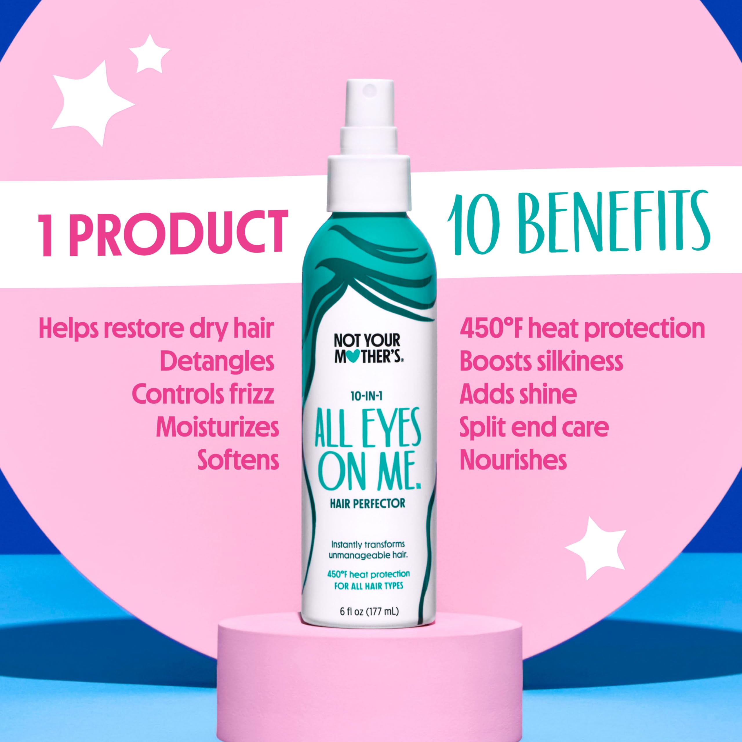 Not Your Mother's All Eyes On Me, spray protection chaleur, démêlage facilité