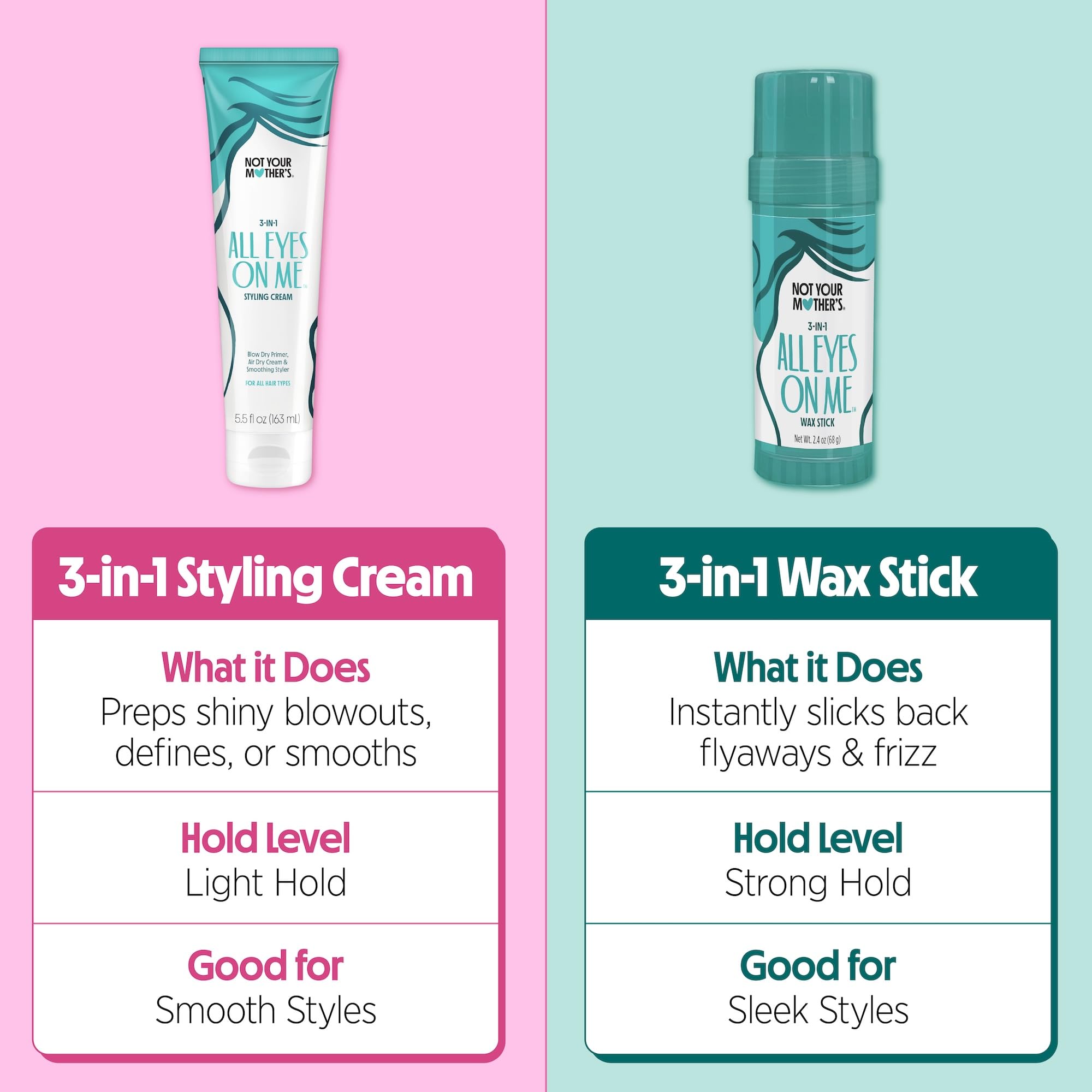 Not Your Mother's All Eyes On Me senteur Berry Vanilla agréable lors de l'application.