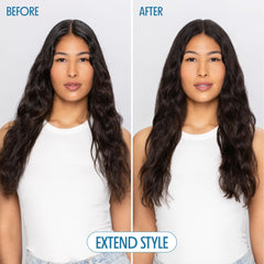 Not Your Mother's Clean Freak Dark Hair Dry Shampoo brunette tint powder blends invisibly.