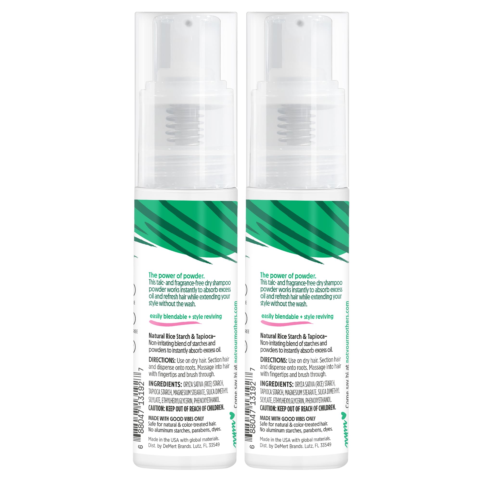 Not Your Mother's Clean Freak unscented dry shampoo safe for color-treated hair