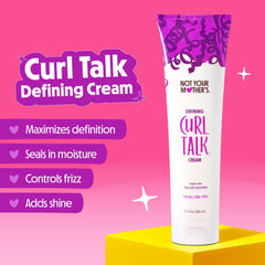 Not Your Mother's Curl Talk Gel Coiffant Frizz Boucles, tenue flexible et contrôle des frisottis.