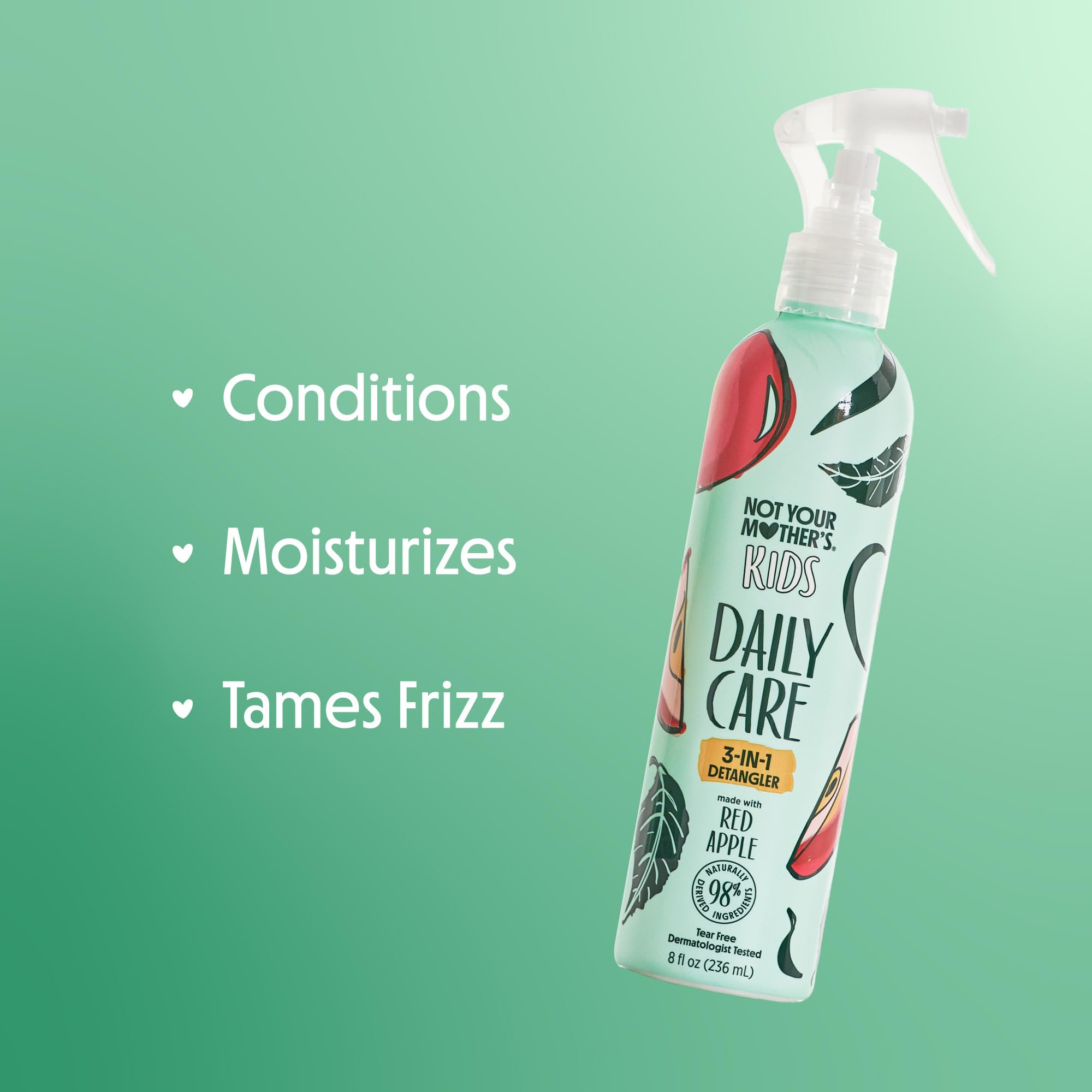 Not Your Mother's Kids Daily Care formule sans larmes, bouteille douce pour les yeux sensibles.