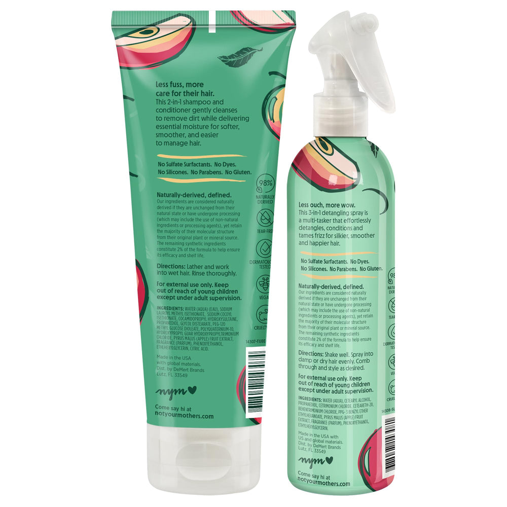 Not Your Mother's Kids Daily Care pack duo 2-en-1 et démêlant inclus.