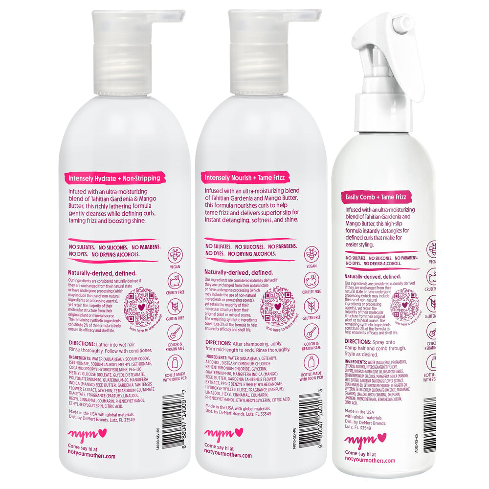 Not Your Mother's Naturals Trio 3-Pack: solution prête à l'emploi pour les boucles.