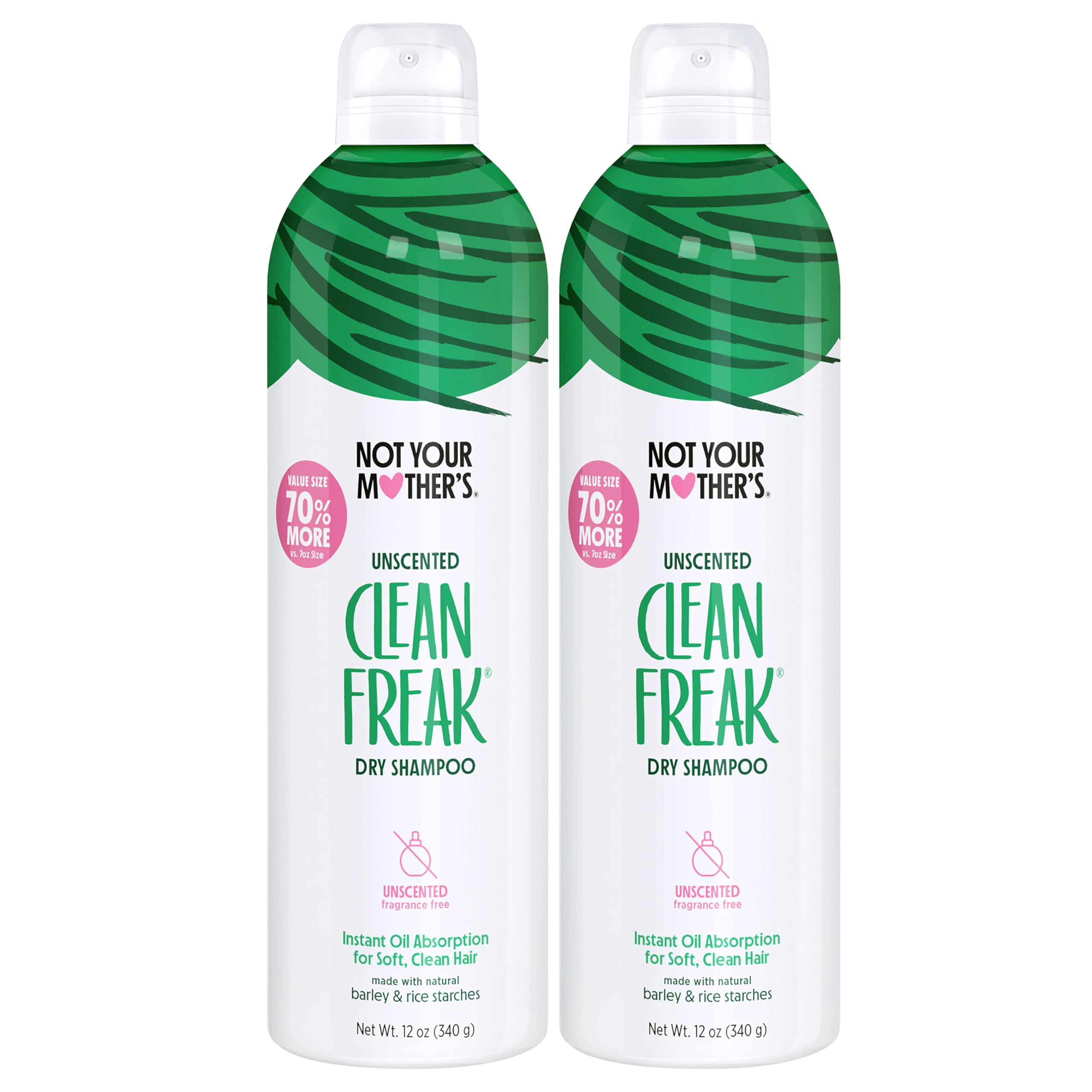 Spray Not Your Mother's shampooing sec sur les racines, application facilitée entre les lavages