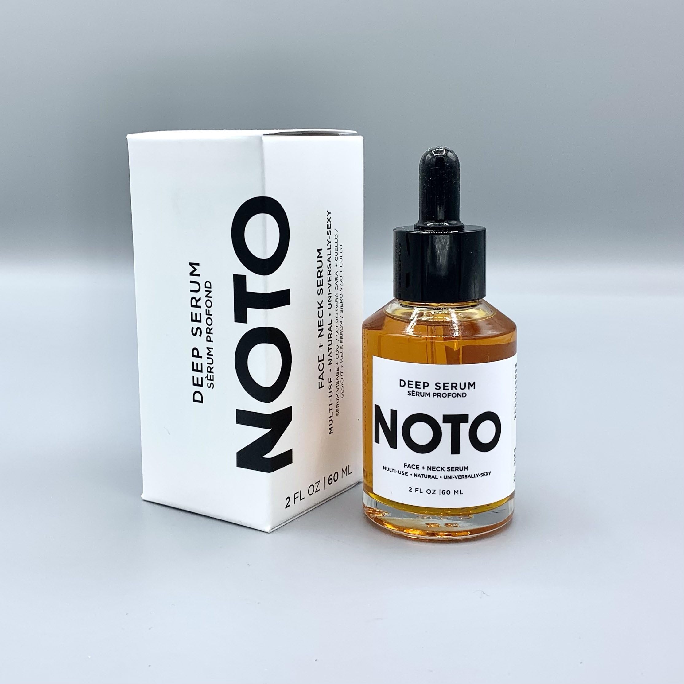 NOTO Botanics Sérum Profond Naturel — routine quotidienne adaptée à tous types.