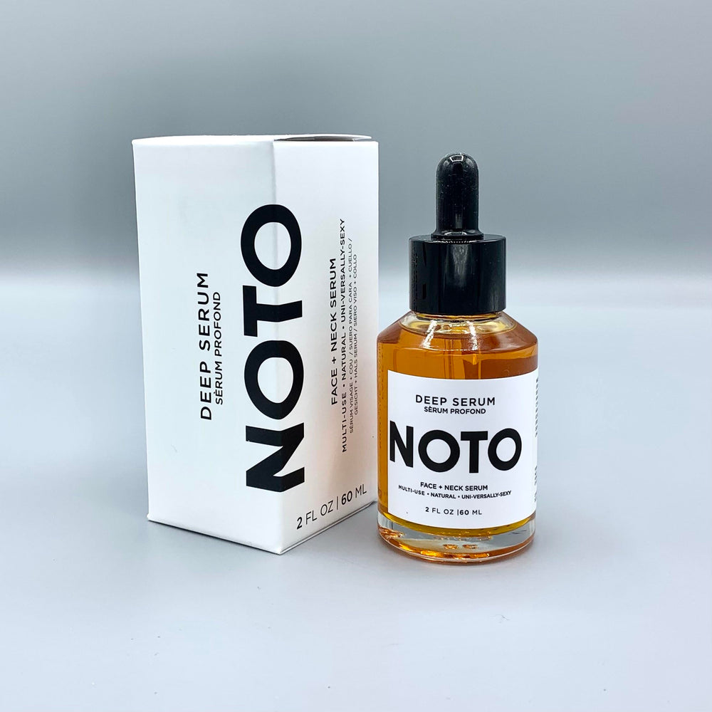 NOTO Botanics Sérum Profond Naturel — routine quotidienne adaptée à tous types.