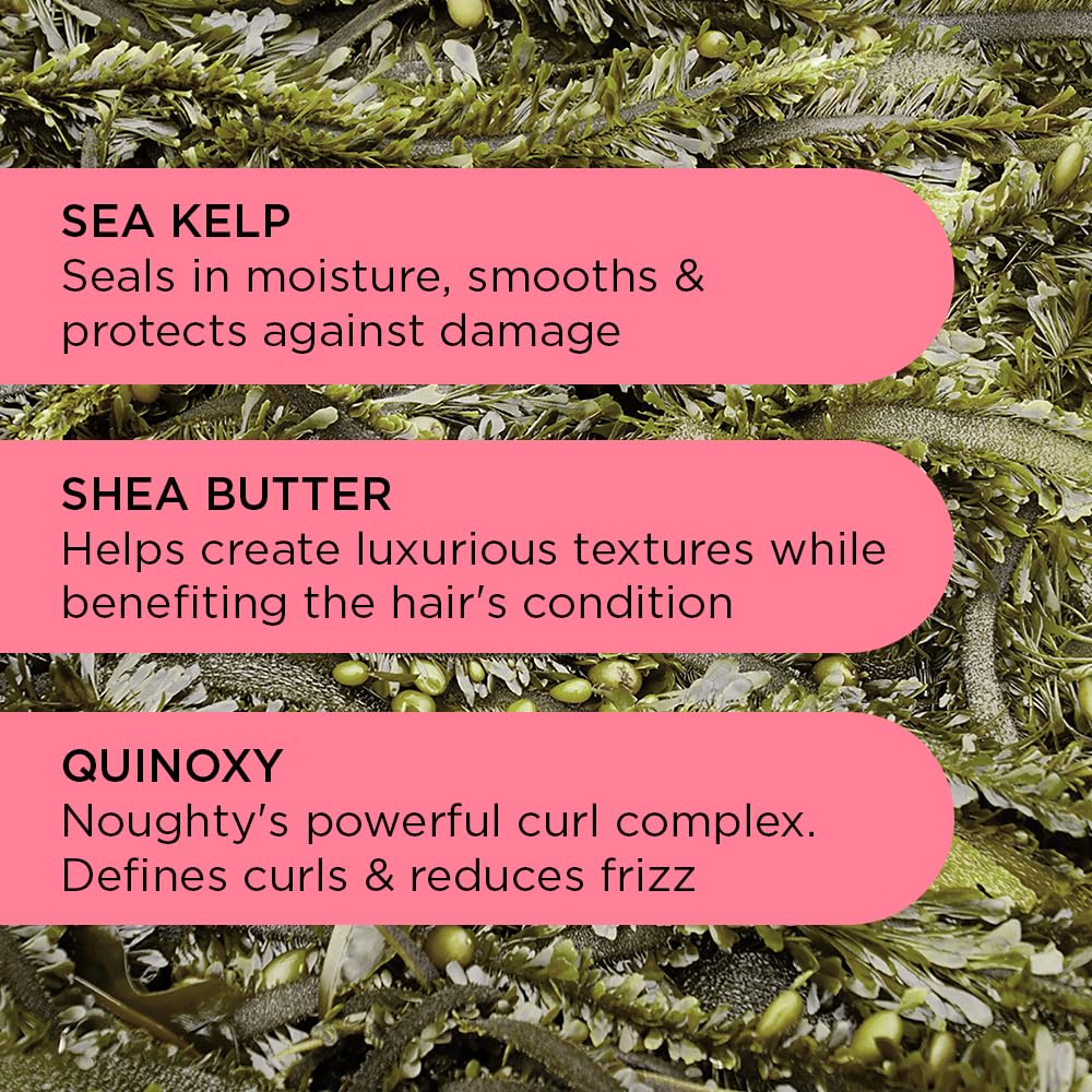 Formule sans sulfates chez Noughty Hello Curl Define pour cheveux doux.