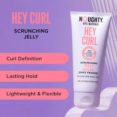 Noughty Hey Curl Jelly – hydratation-boucles pour des boucles souples et brillantes.