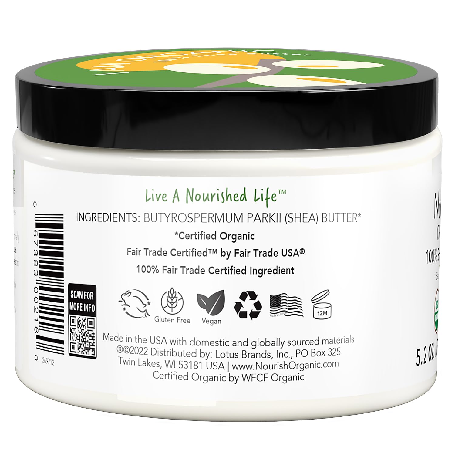Nourish Organic Coton-lavable-visage, accessoire réutilisable.