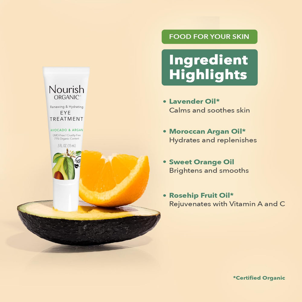 Nourish Organic pour peau sensible, douceur adaptée.