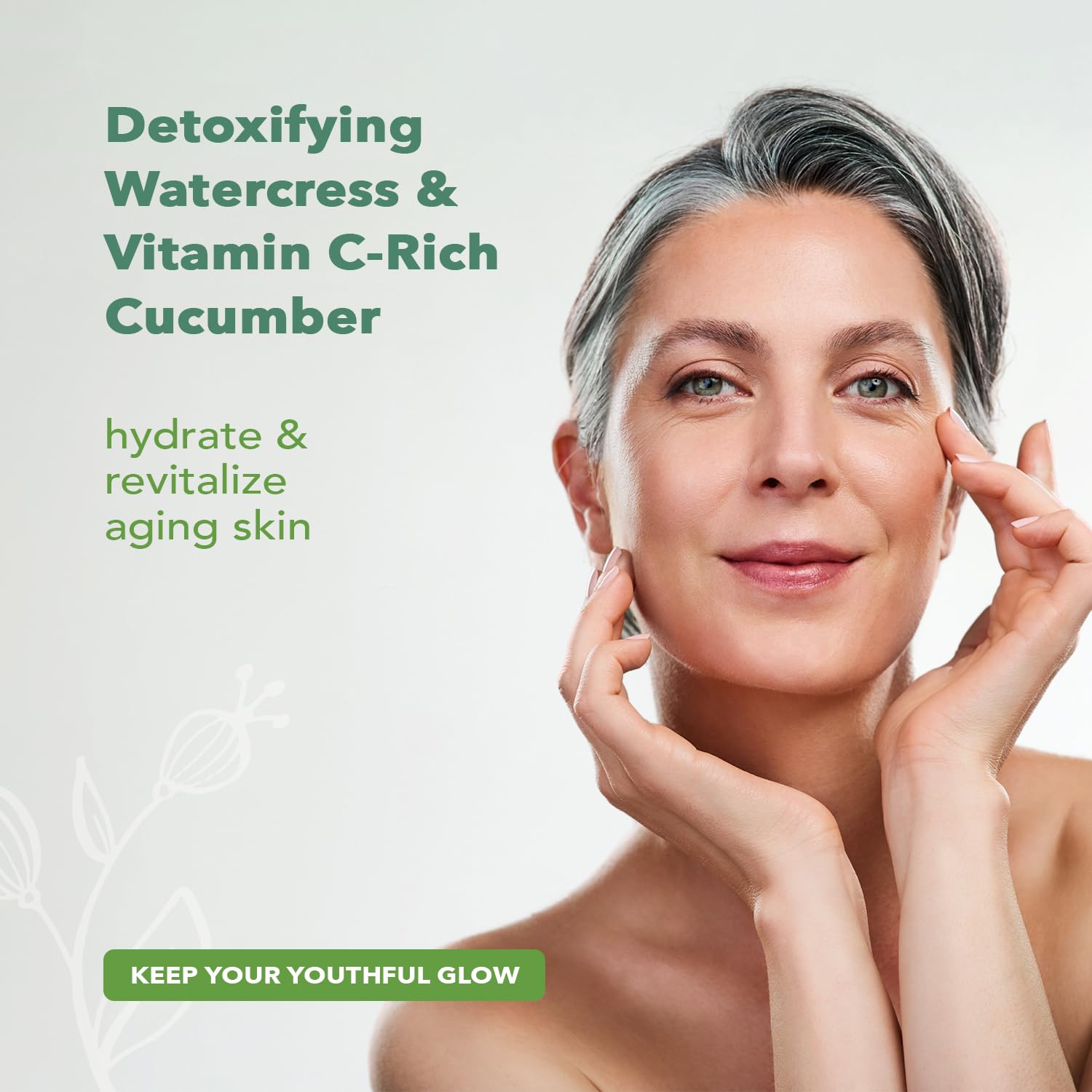 Nourish Organic Nettoyant Visage Sans Parfum – routine quotidienne sans parfum ni irritants.