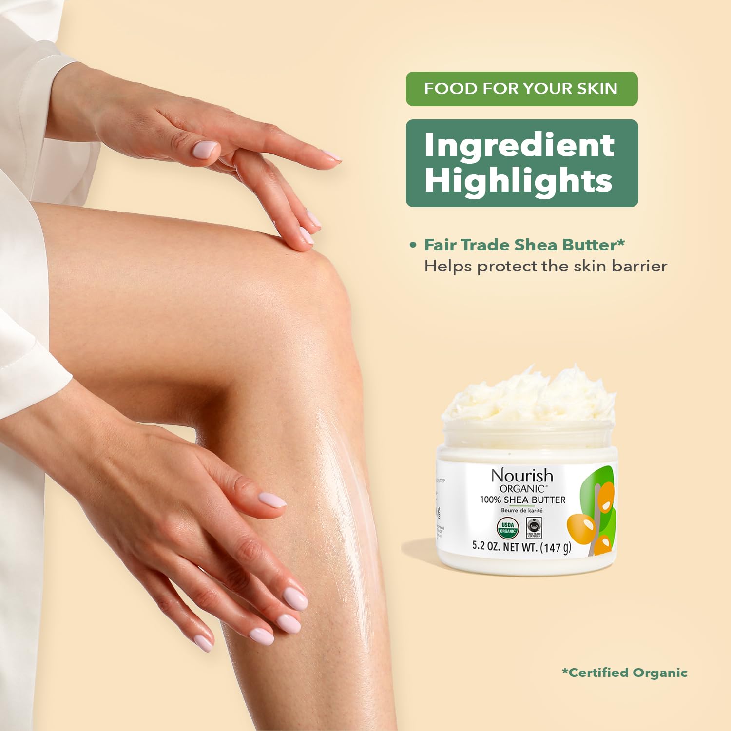 Nourish Organic Soin-peau-sensible-usage-quotidien, convient aux peaux sensibles.