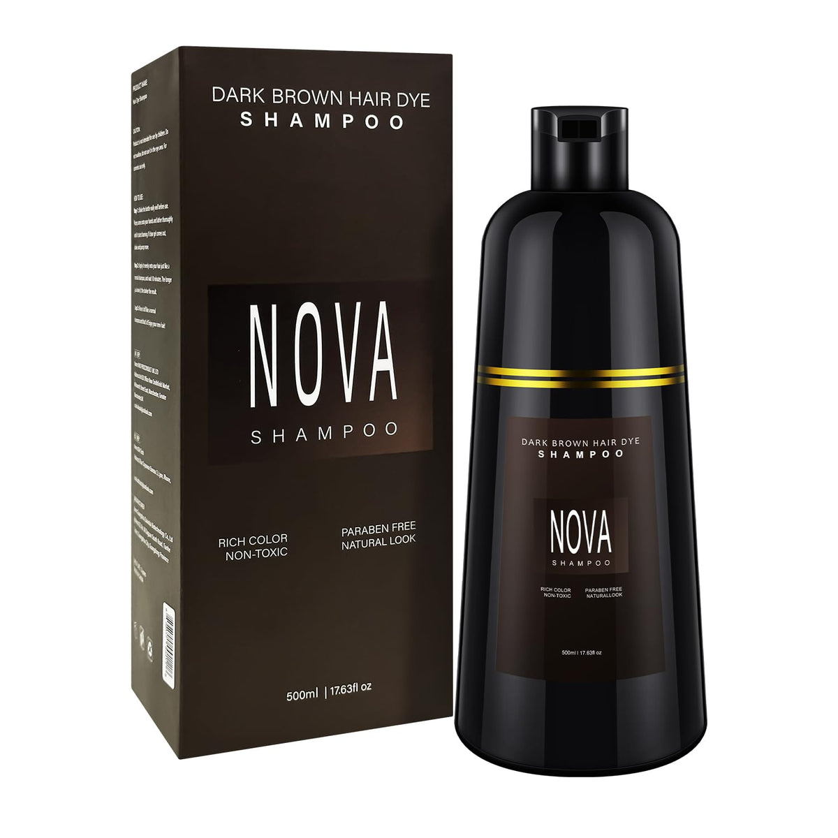 NOVA SHAMPOO - bouteille 500 ml prête pour une utilisation quotidienne