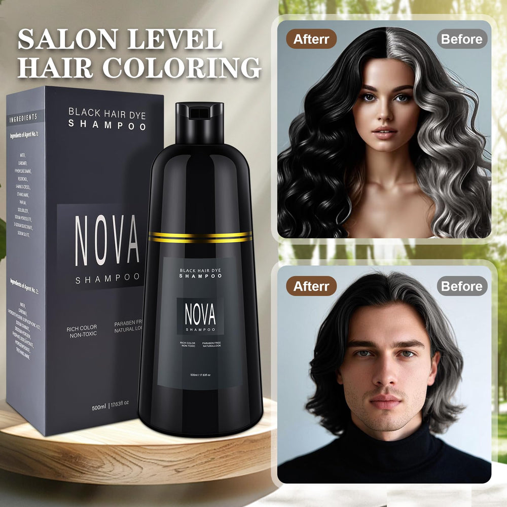 Nova Shampoo: démonstration d application manuelle facile pour une routine capillaire rapide.