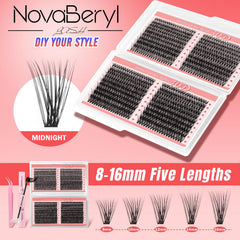 NovaBeryl extensions cluster 30D/40D pour regards variés