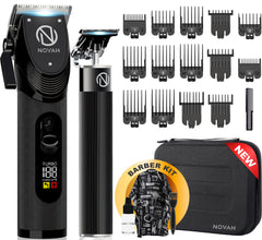 Cape professionnelle NOVAH Grooming pour des séances propres et confortables.