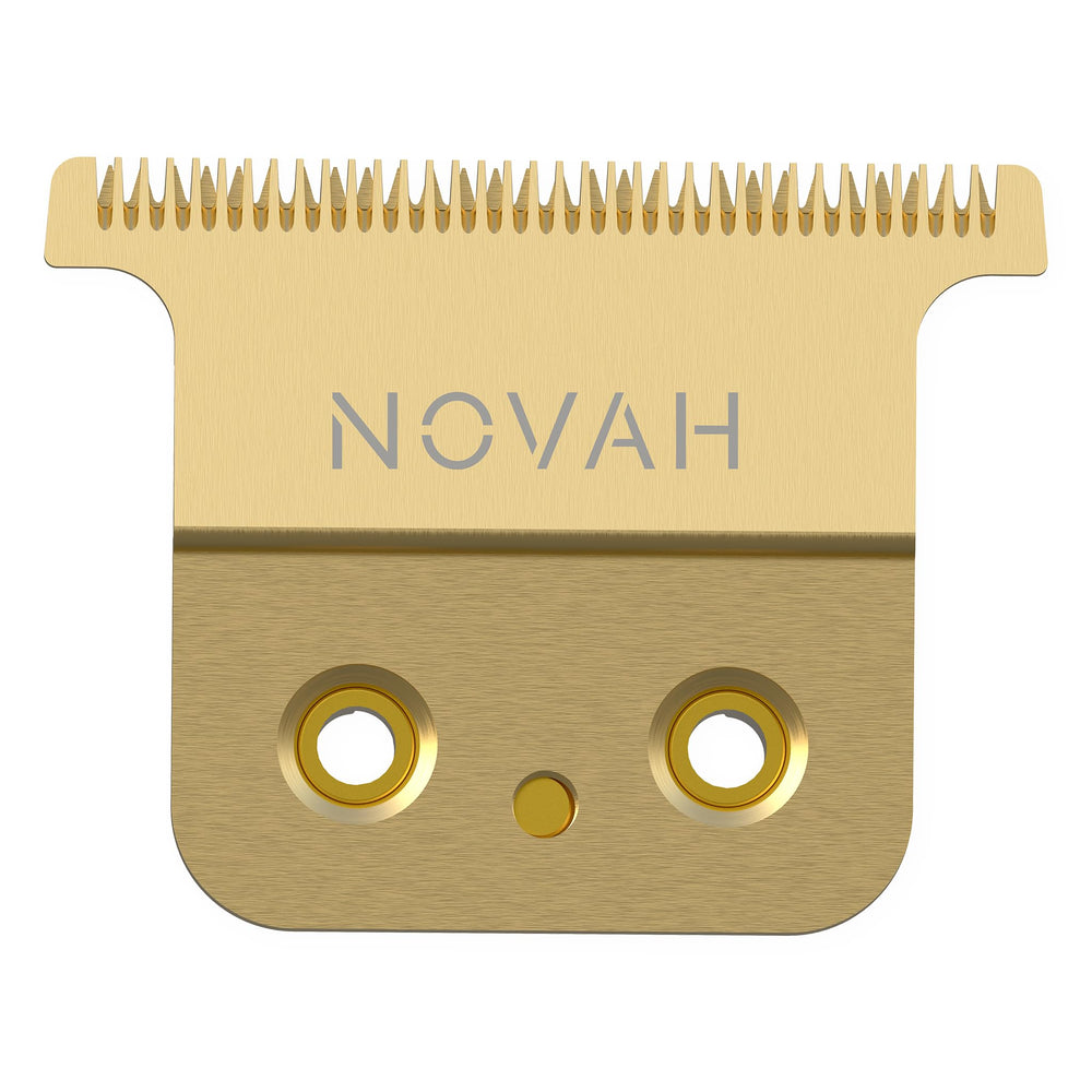 Lame de remplacement NOVAH Grooming Or, pour une coupe précise et durable.