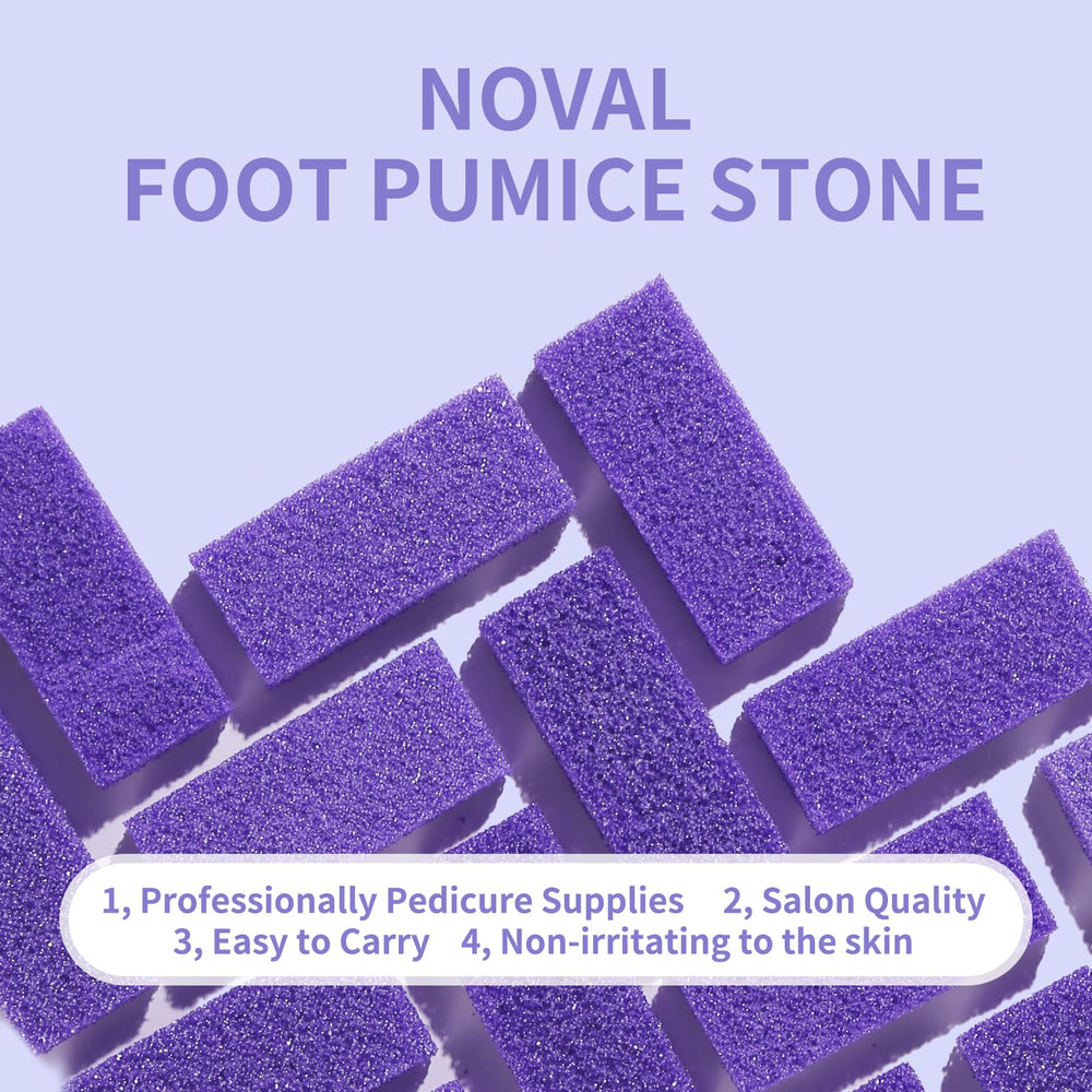 NOVAL pierre ponce pieds – exfoliation douce pour callosités sans irritation