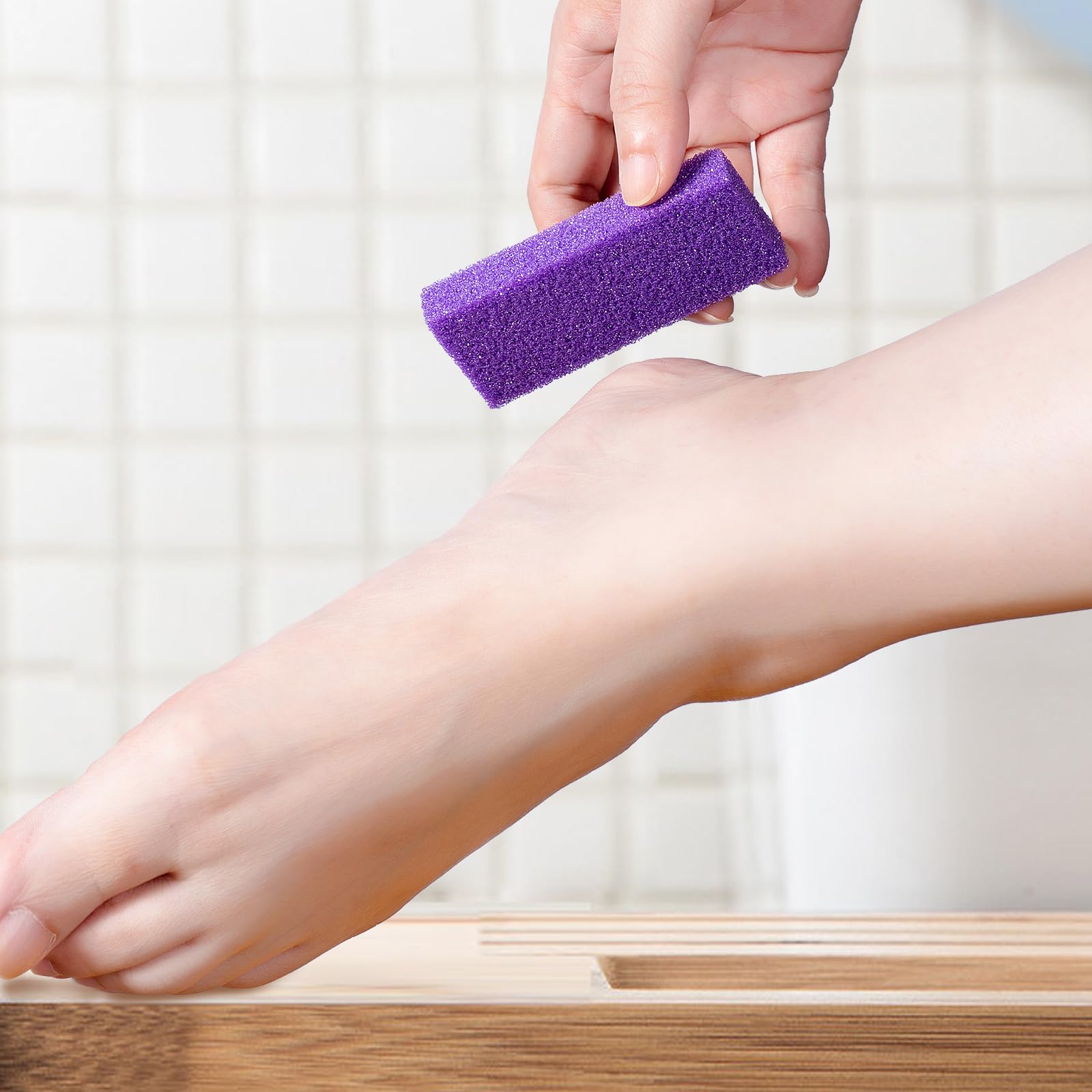 NOVAL pierre ponce pieds – outil professionnel pour pédicure maison