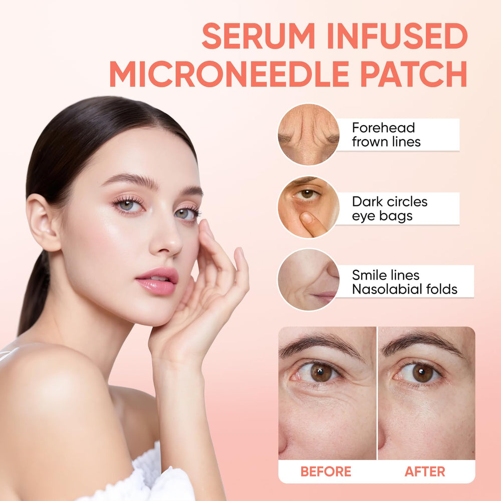 NOVALIFT MicroGlow Eye Patches - étape d’utilisation, apaise le contour des yeux.