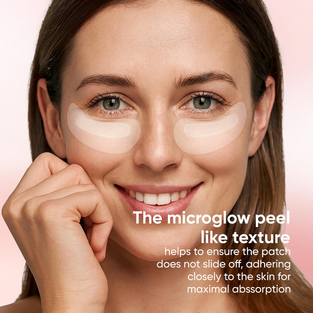 NOVALIFT MicroGlow Eye Patches - résultat lumineux après chaque utilisation.