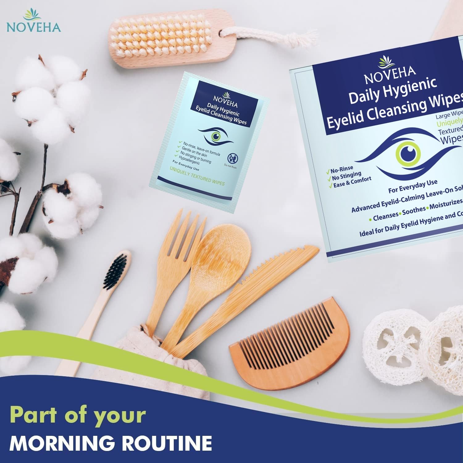 NOVEHA confort pour yeux irrités et blépharite légère.