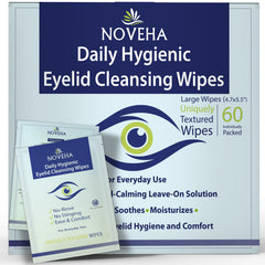 Lingettes oculaires NOVEHA en emballage pratique pour l hygiène des yeux au quotidien