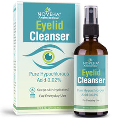 NOVEHA Spray Nettoyant Paupières, nettoyage doux pour les paupières.