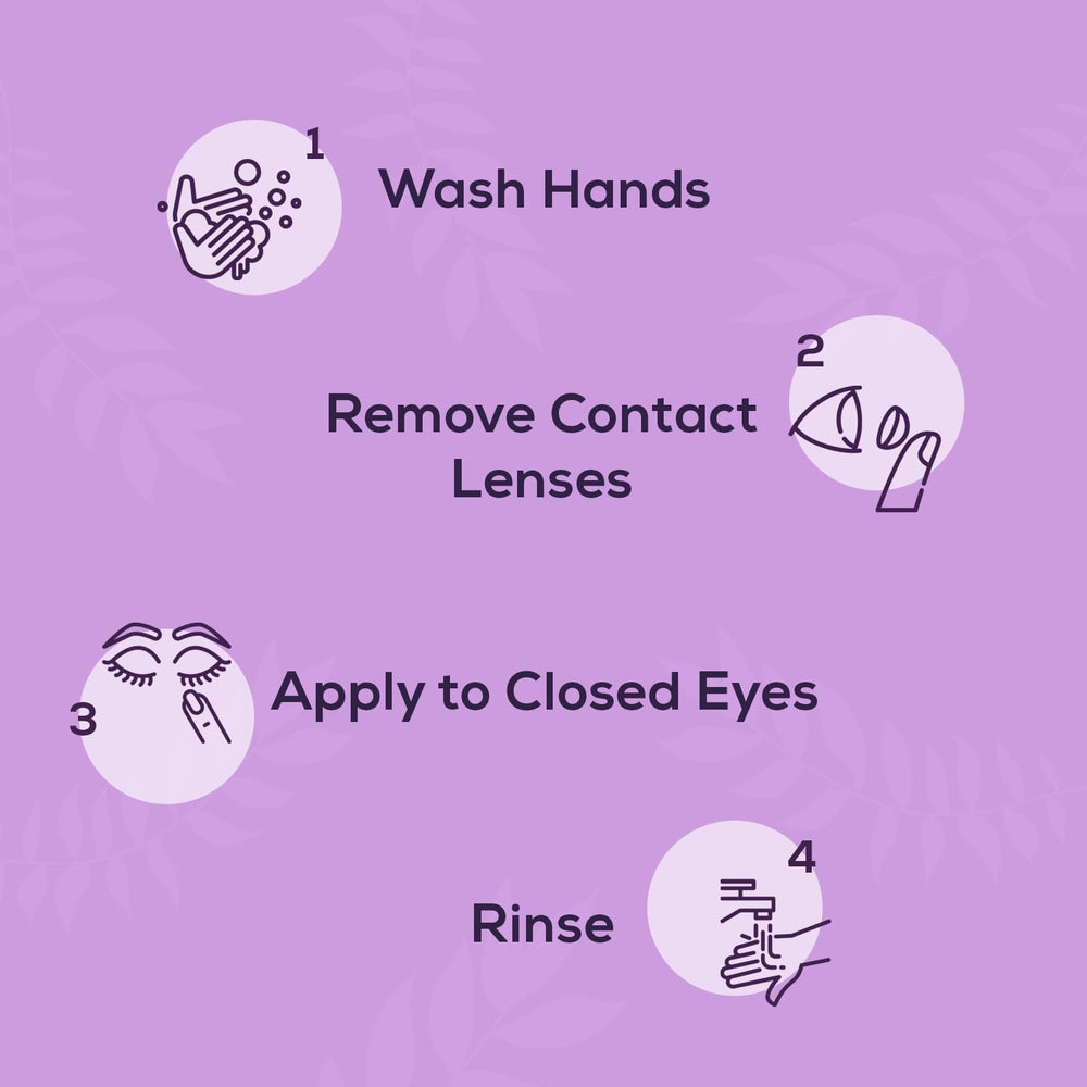 NOVEHA utilisation quotidienne yeux sensibles avec effet rafraîchissant