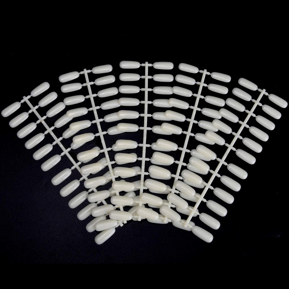 Noverlife 600pcs conseils ongles faux plats – idéal pour afficher les couleurs des vernis.