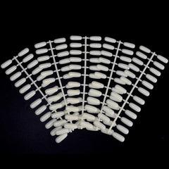 Noverlife 600pcs conseils ongles faux plats – idéal pour afficher les couleurs des vernis.