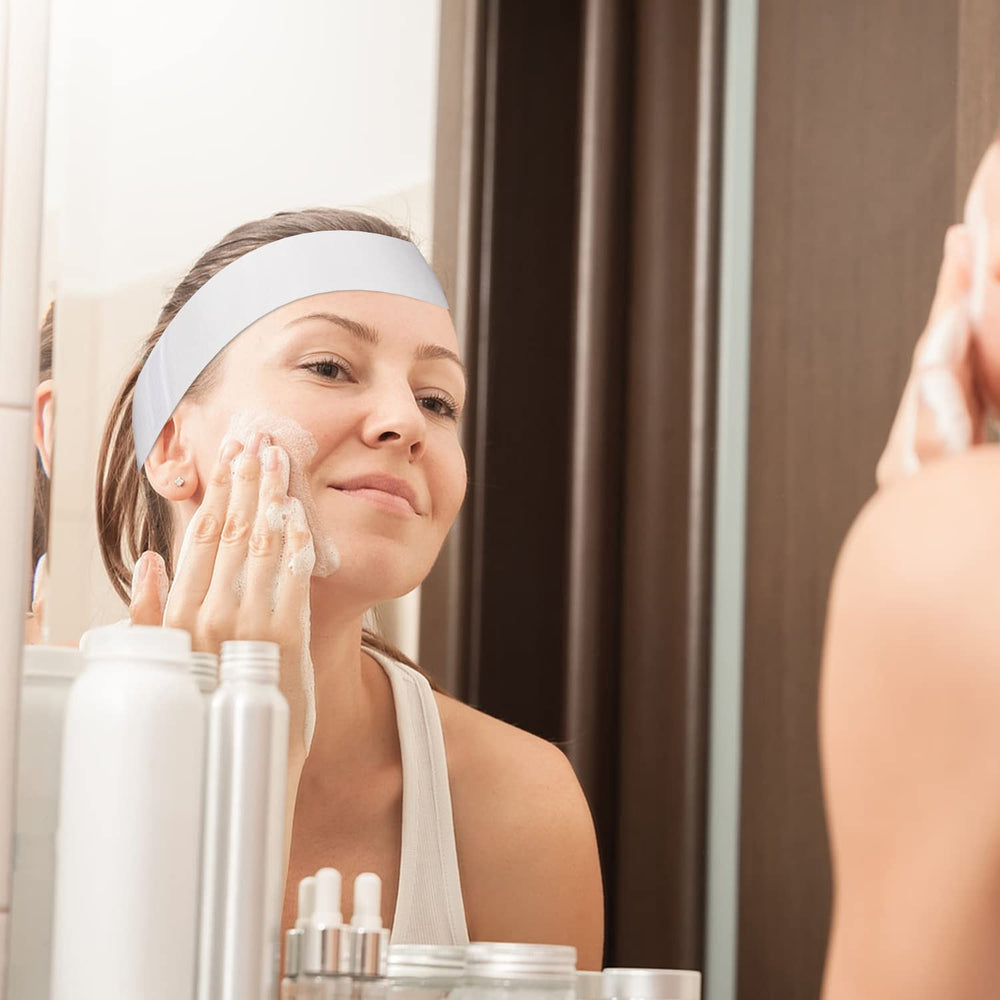 Bandeau Noverlife couverture cheveux-face : maintien fiable pendant les soins spa.