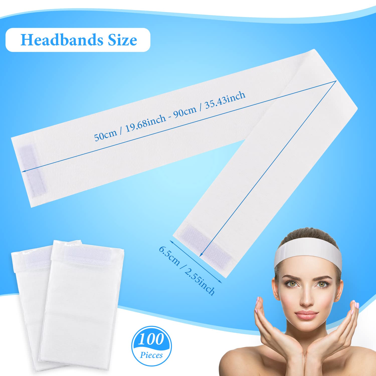 Bandeau Noverlife elastique reglable adhesif magique : ajuste parfaitement.
