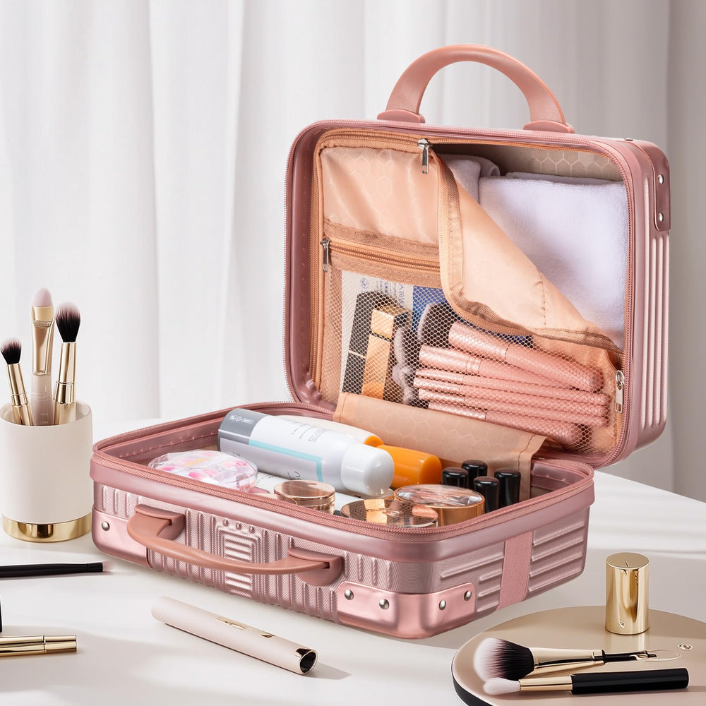 Noverlife Boite cosmétique compacte: grande capacité dans un petit format pour voyage