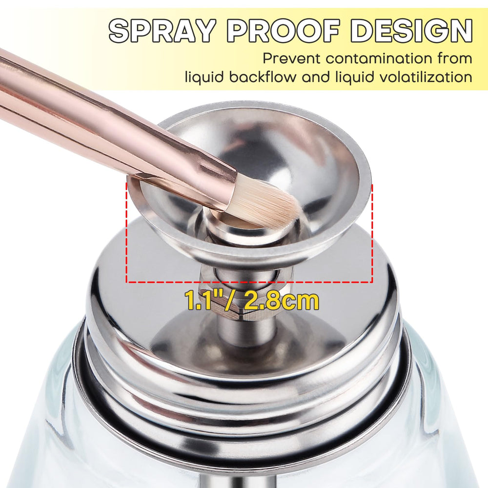 Capuchon plastique transparent Noverlife protégeant le dissolvant