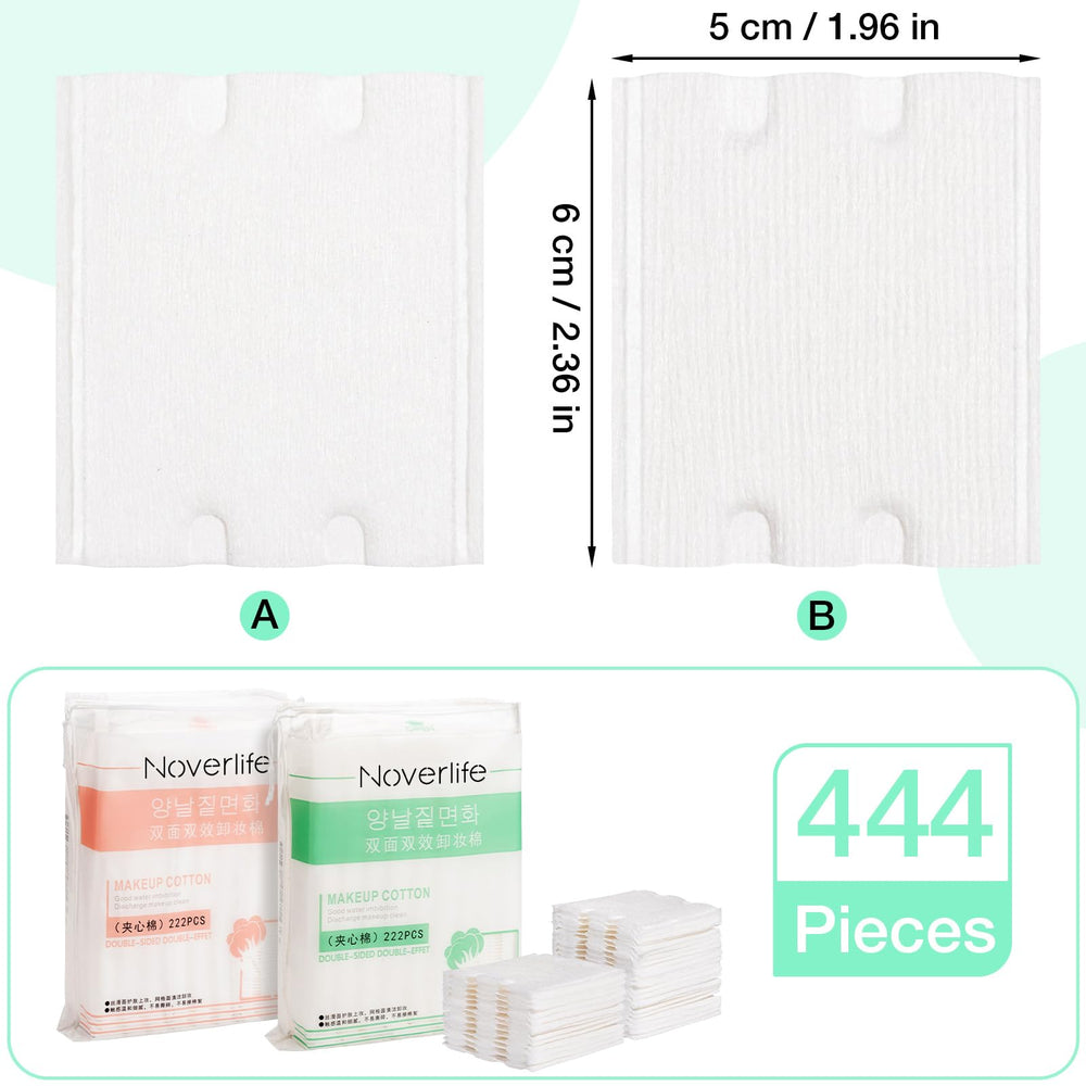 Noverlife côté texturé exfolie légèrement pour démaquillage.