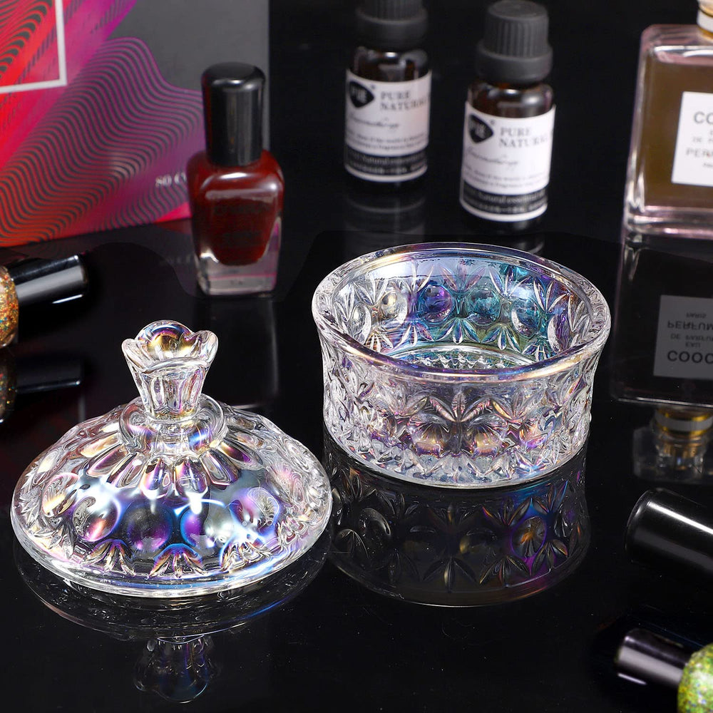 Noverlife bol-dappen-verre base antiderapante design diamant, stabilité garantie.